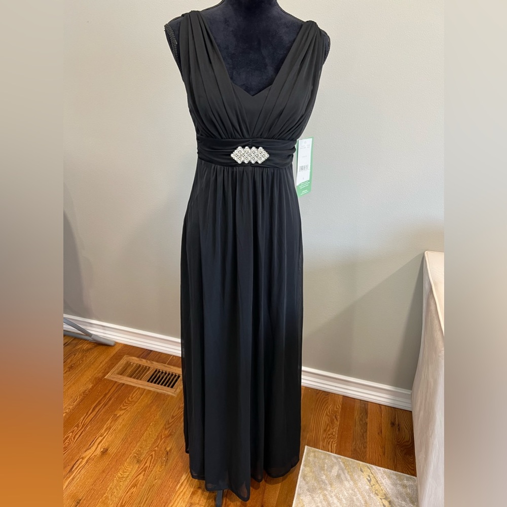NWT Black Gown